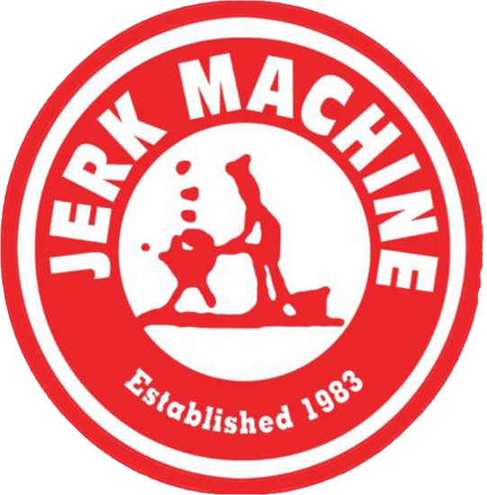 Jerk Machine Logo. ABCON-PR client.