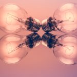 Four light bulbs alight - Marketing - An image used by A Better Concept PR - (ABCON PR)